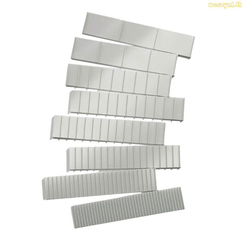 Weroyal 8 ชิ้นเค้กม้วนไม้บรรทัดชุด Division แม่พิมพ์สําเร็จการศึกษา Scale Balances ไม้บรรทัด