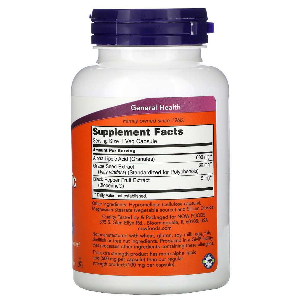 Alpha Lipoic Acid 600mg เหมาะกับผู้ที่พักผ่อนน้อย ใช้สายตาเยอะ หรือใช้ชีวิตในสภาพแวดล้อมที่มีมลภาวะ ราคา ถูกที่สุด ดีลบีเคเค แกลเลอรีภาพที่ 2