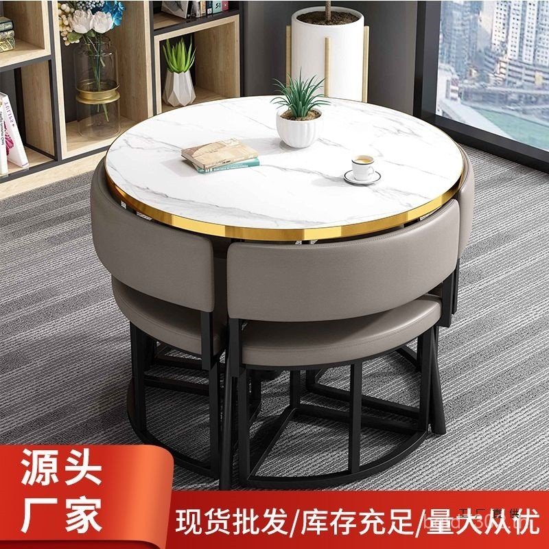 โต๊ะเก้าอี้สีแดงรวมกันแผนกต้อนรับสํานักงานร้านค้าขนาดเล็ก z56โวลต์