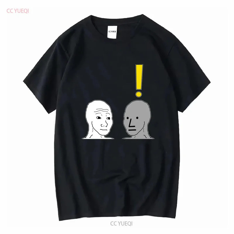 เสื้อยืดลายตลก Wojak Meme รุ่นใหม่ ขนาด S-5XL สไตล์วินเทจ ลำลอง ระบายอากาศได้ดี แฟชั่นอเนกประสงค์ ยู