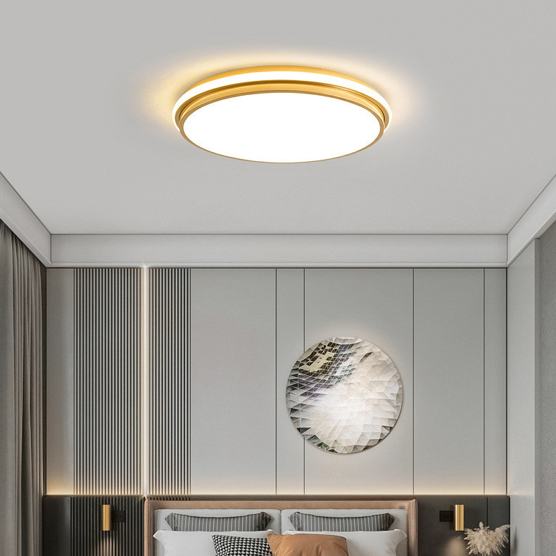 led Bedroom Ceiling Lamp 110V Hanger Colored master bedroom light, circular light, bedroom light, gu