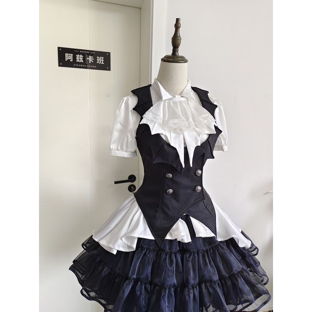 Lolita Little Bat Vest Gothic lolita Asian Culture Gay Outfit Vest