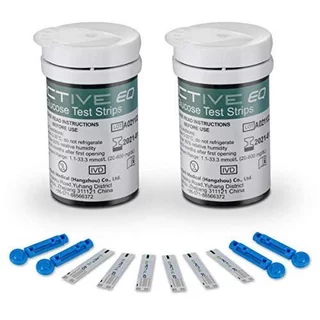 Exactive EQ Impulse Blood Sugar 50 แถบ + เข็ม GlucoVita 50 ชิ้น