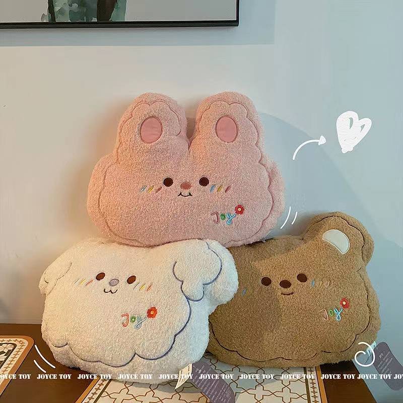 Internet Celebrity Ins Style Pillow Repair Hook Pillow Cushion Rabbit Sofa Plush Cushion Small White