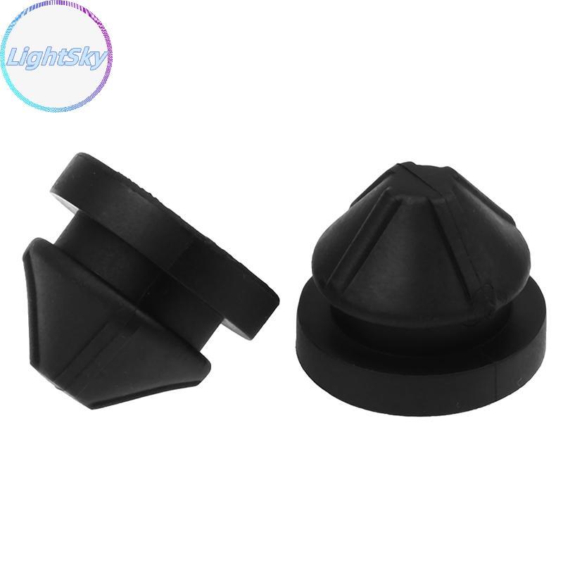 LightSky 2PCS Air Filter Shell บัฟเฟอร์ยางเครื่องยนต์แผ่นป้องกันยางสําหรับกอล์ฟ MK6 MK7 CC Jette EA1