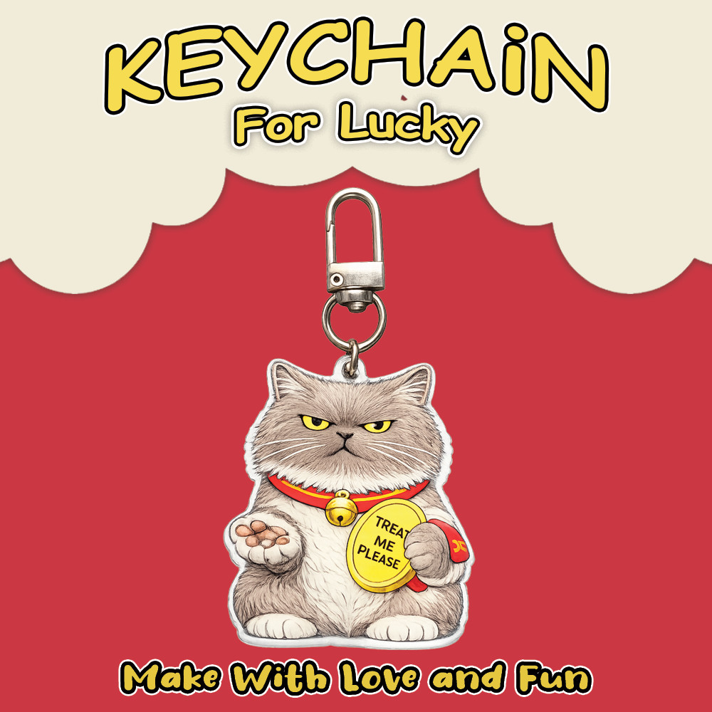 Lucky Cat KeyChain - KeyChain Lucky Cat - ของขวัญสําหรับเพื่อนและคนรัก - เครื่องเขียน 19