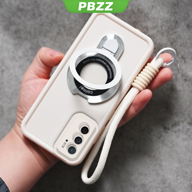 PBZZ 2026 สําหรับ OPPO Reno 2 2F 3 4 5 6 5g reno6 4g a16 A16K reno 6z reno6 z 5g เคสโทรศัพท์ Softcase กันกระแทกออกแบบใหม่ความงามพร้อมที่วางและเชือกเส้นเล็กสําหรับสาว JTMS02