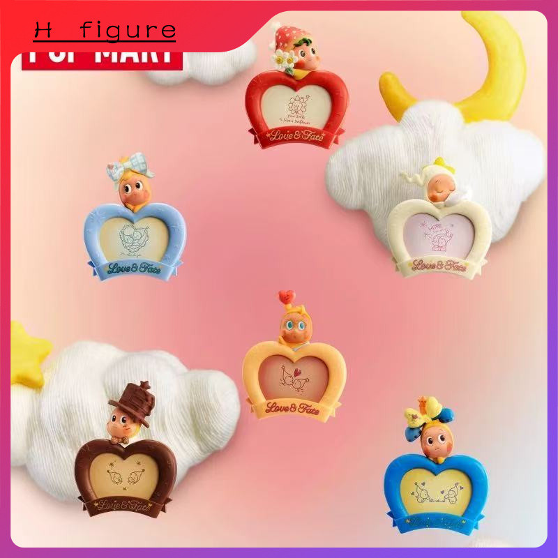 ของแท้ POPMART POPMART Star People Tuning Star Series-กรอบรูปตู้เย็นแม่เหล็กลึกลับกล่องของขวัญเครื่องประดับ