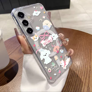 เคสแม่เหล็ก เคส For Samsung A37 A57 A07 4G A17 5G S25 Ultra S26 A06 A56 5G A16 A26 A36 A55 A15 A35 A54 S24 FE เคสทรศัพท์