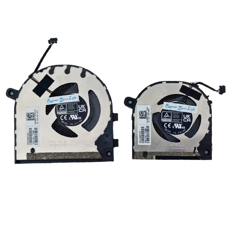 CPU GPU พัดลมระบายความร้อนสําหรับ HP ENVYap X360 15-EY 15-EW 15T-EW EW0001 2-in-1 TPN-C157 Ltop Cool
