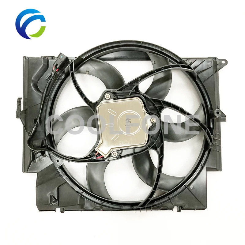 หม้อน้ําพัดลมไฟฟ้าสําหรับ BMW E90 E90 E91 E92 E93 LCI 316d 318d 320d E84 X1 N47 17428506668 17427788