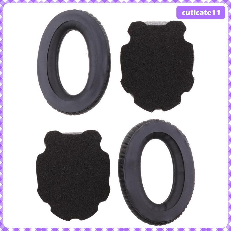 [Cuticate1] แผ่นรองหูฟังทดแทน Cushions & เสื่อโฟมด้านใน AVIATION HEADSET X A10 A20