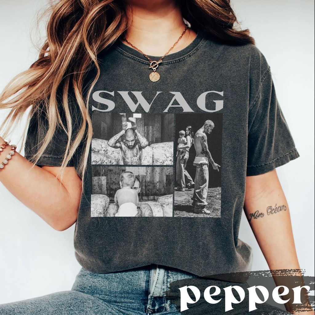 Retro Justin Bieber SWAG Shirt | เสื้อยืดลายอัลบั้มสุดวินเทจ แนว Y2K