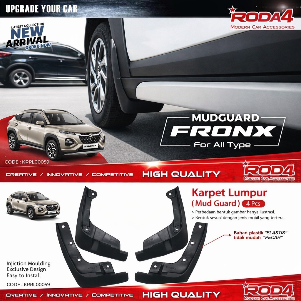 กันโคลนรถ Suzuki Fronx 2025 2026 รถ