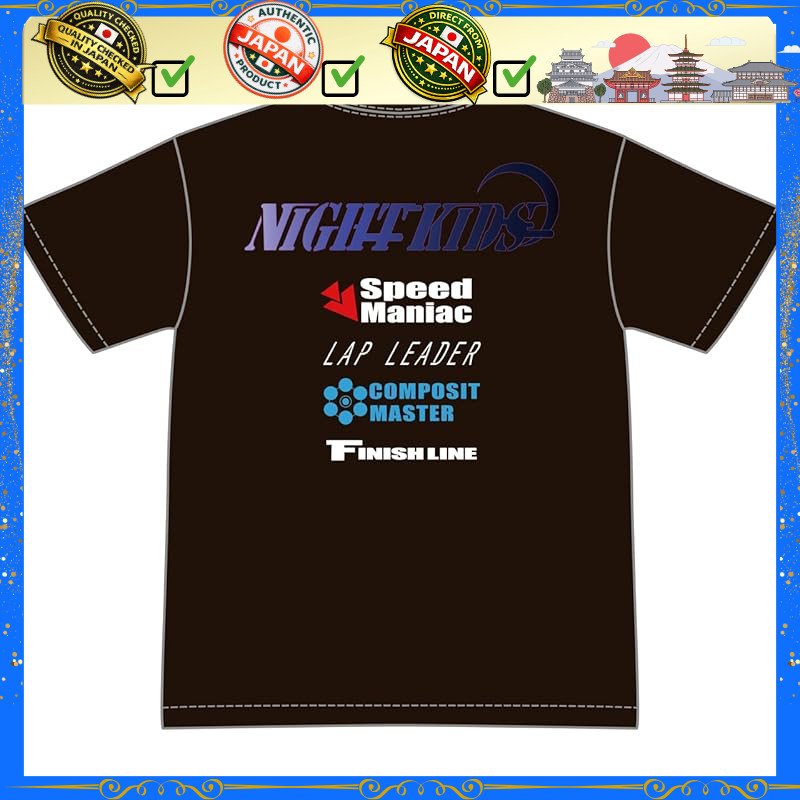 "Initial D: Mōgi Night Kids BNR32 T-Shirt"