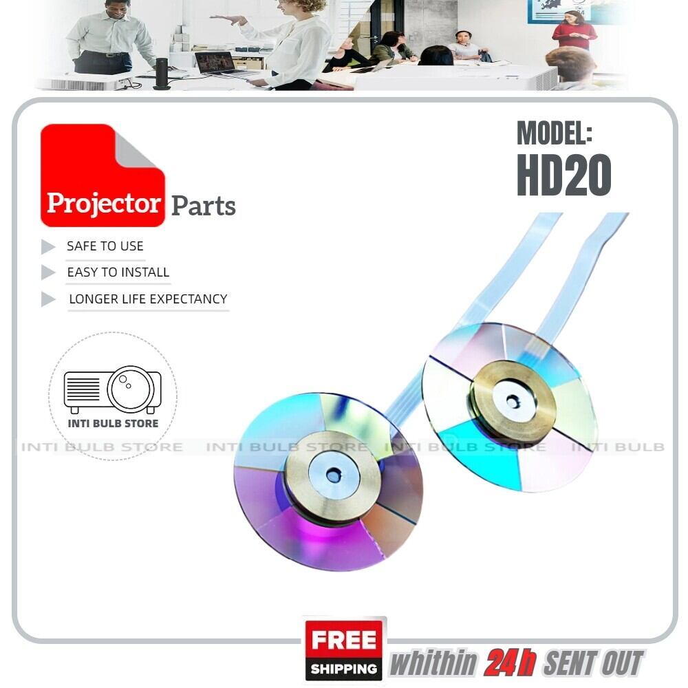 ล้อสีโปรเจคเตอร์ Optoma HD20/HD290/HD300/HD33/HD50/HD131XE/HD142X/HD25E/HD27/HD30+ พาเลทโคมไฟโปรเจคเ