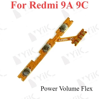 แพรปุ่มสวิตปิดเปิด ปุ่มเปิดปิด ปุ่มเปิดเสียง ปุ่มสวิตช์นอก สําหรับ Xiaomi Redmi 9A 9C