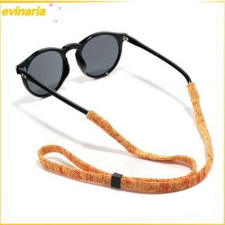 สายรัดแว่นตา EVINARIA แบบยืดหยุ่น ทำจากโพลีเอสเตอร์ กันลื่นแ…