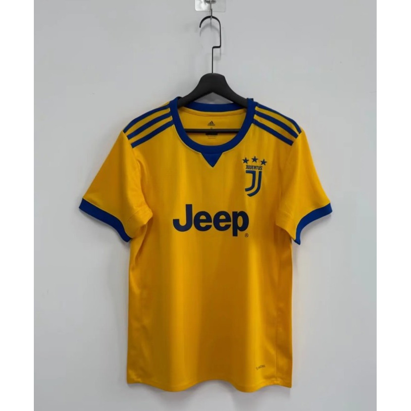 17-18 เสื้อฟุตบอล Juventus Away Retro