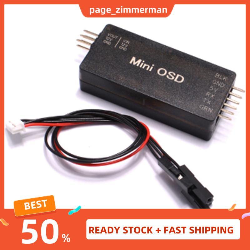 In Stock Minim OSD บนจอแสดงผลหน้าจอ Mini OSD Rev. 1.1 OSD สําหรับ PX4 PIX 2.4.8 2.4.7
