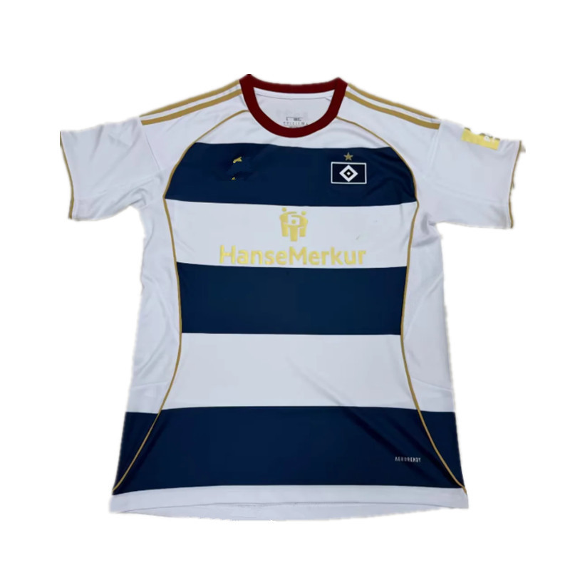 เสื้อทีมฟุตบอล Hamburger SV พิเศษปี 1887 เหมาะสำหรับแฟนคลับ