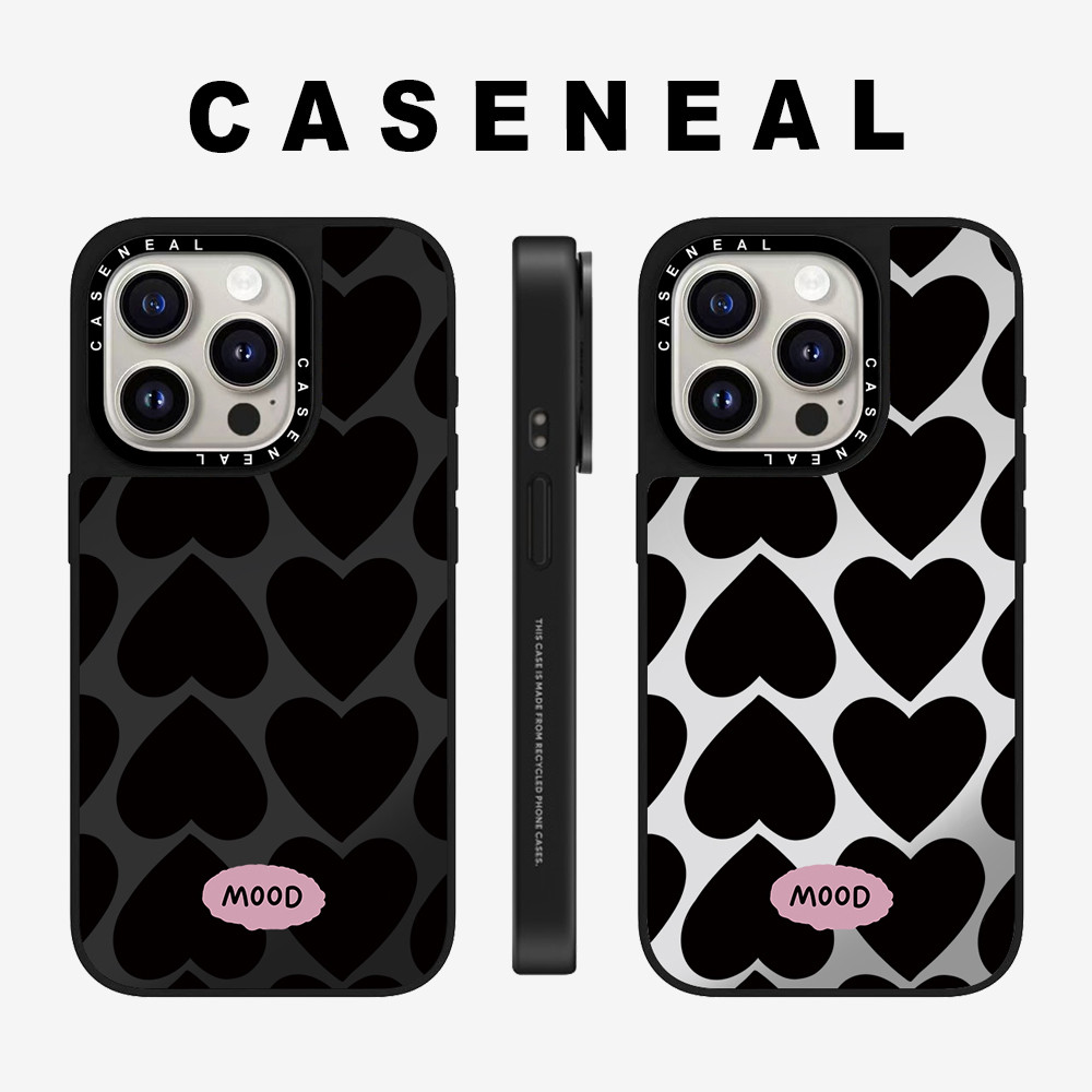 Drop proof CASENEALเคสโทรศัพท์สําหรับiPhone 17ProMax 17pro 17 air 16promax 16 15promax 15 14promax 13 13Promaxเคสแข็งหัวใจน่ารัก12 12PromaxกรณีiPhone 11คุณภาพสูง