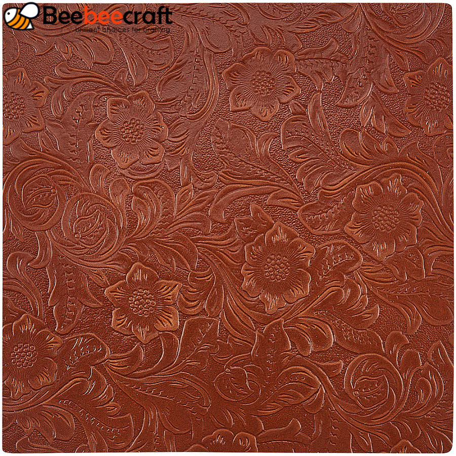 1 PC ผ้าหนังสําหรับรองเท้ากระเป๋าเย็บ Patchwork Craft Appliques 20x20x0.16-0.18 ซม.
