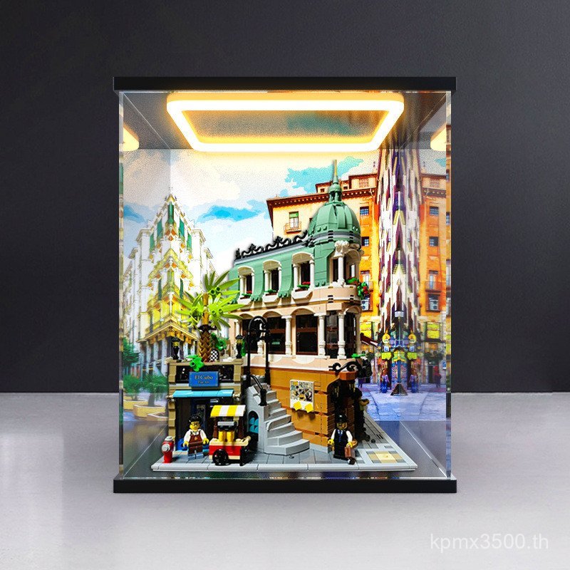 10297กล่องกล่องเก็บแสงมุมโรงแรมบูติกเพลงแสดงเหมาะสําหรับอะคริลิครุ่นป้องกันฝุ่นสูงอาคารบล็อก ฟิก้า