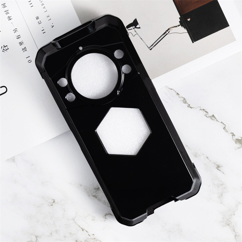 ปลอกสําหรับ Cubot KingKong Power 5 3 เคสโทรศัพท์ Soft TPU ซิลิโคนฝาครอบป้องกันสีดํา