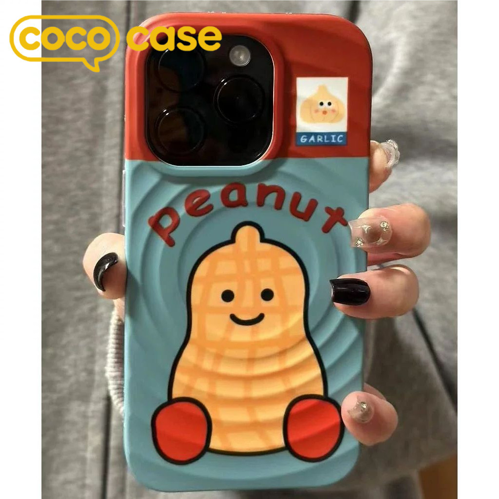 เคสไอโฟน เคส iPhone 16/16 Pro/16 Pro Max 15 14 13 12 11 ลายคลื่น แม่เหล็ก ลายนายถั่วสุดฮา – ดีไซน์สุดฮิต