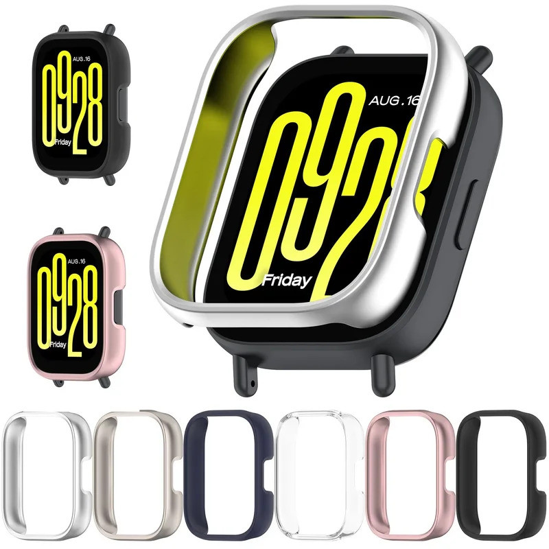 PC สําหรับ Xiaomi Redmi นาฬิกา 5 Active Matte ป้องกัน Hollow กันชนสําหรับ Redmi นาฬิกา 5 Lite อุปกรณ