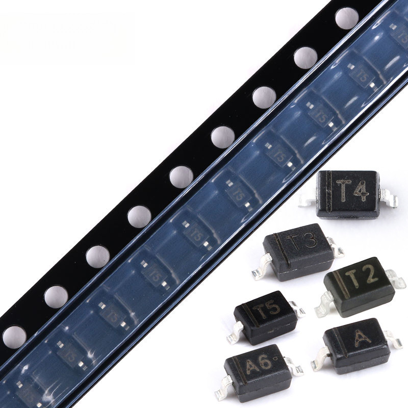 50 ชิ้น/ล็อต 1N4448WS T5 1N4148WS T4 BAS316 A6 BAV20WS T2 BAV21WS T3 1SS355 A SOD-323 SOD323 SMD สวิ