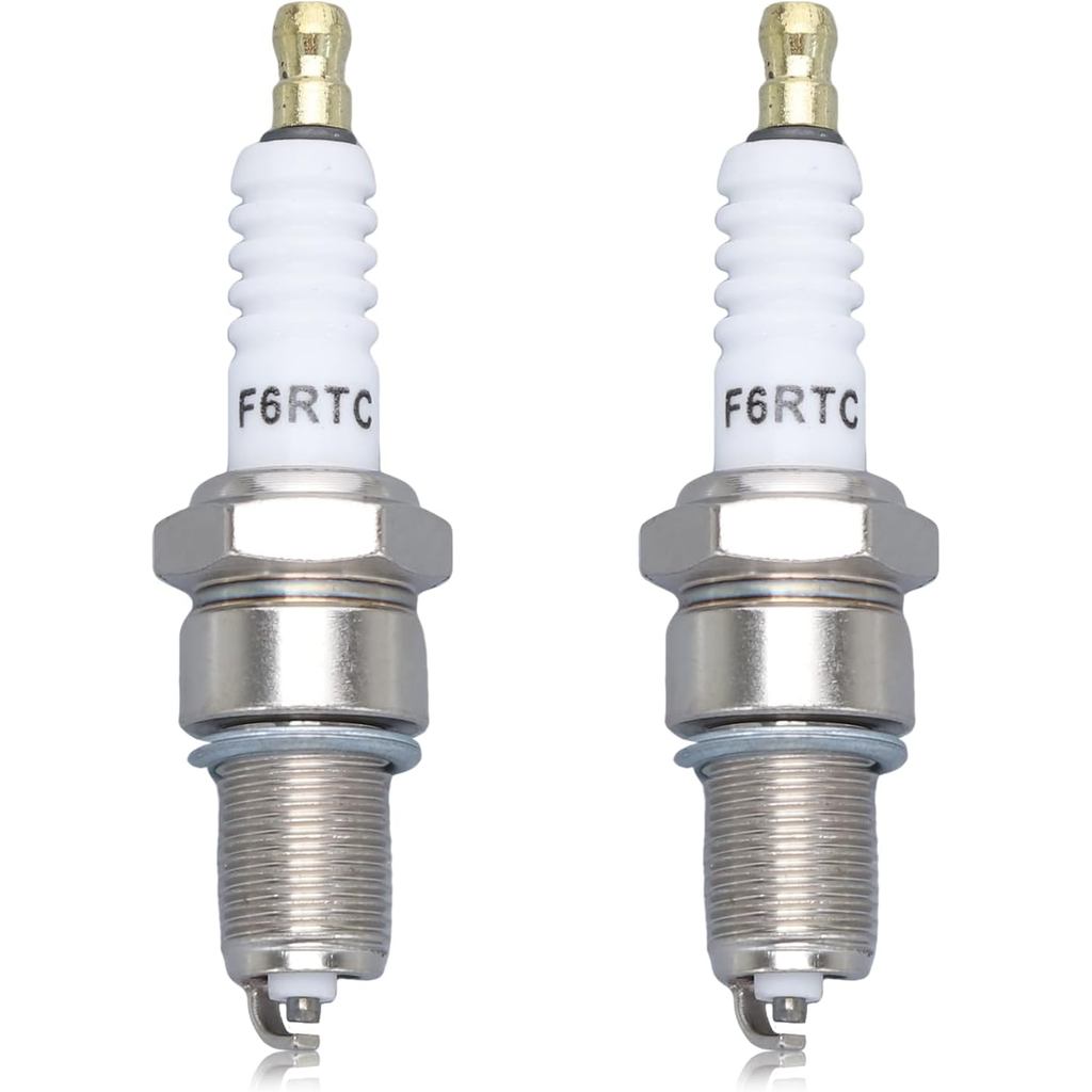 F6RTC หัวเทียนสําหรับ MTD 951-10292 751-10292, 2PCS Spark Plug สําหรับ F6RTC CUB CADET OCC-751-10292