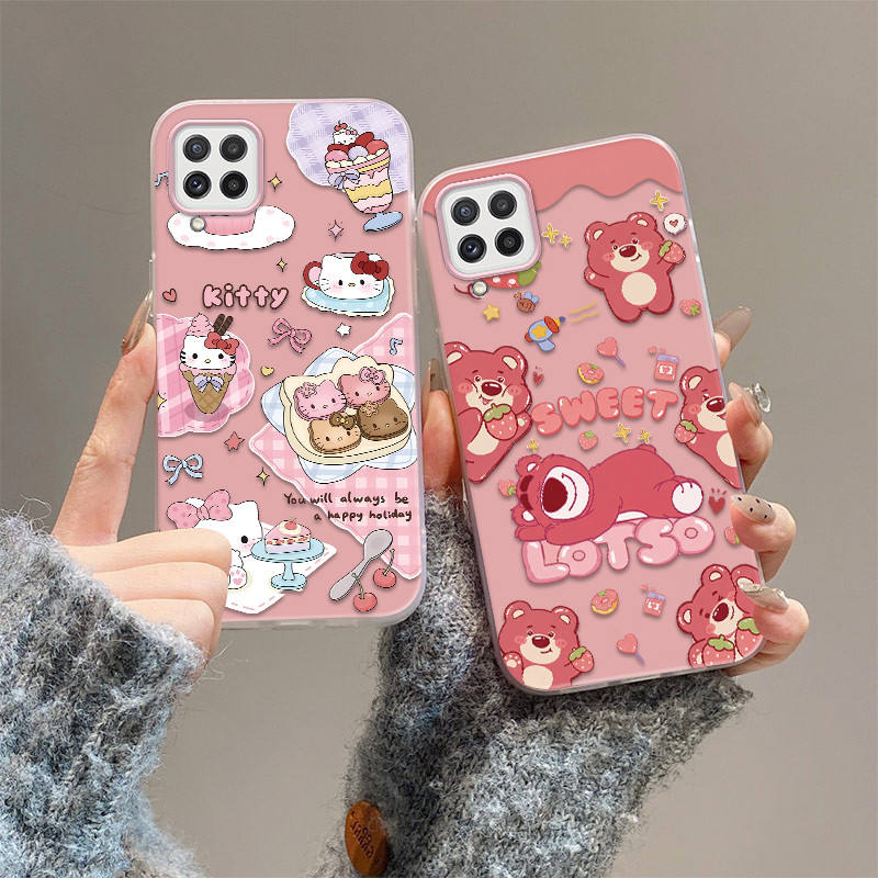 Samsung a22 4g case sassmung m22 4g case เคสโทรศัพท์ป้องกันการตก bts