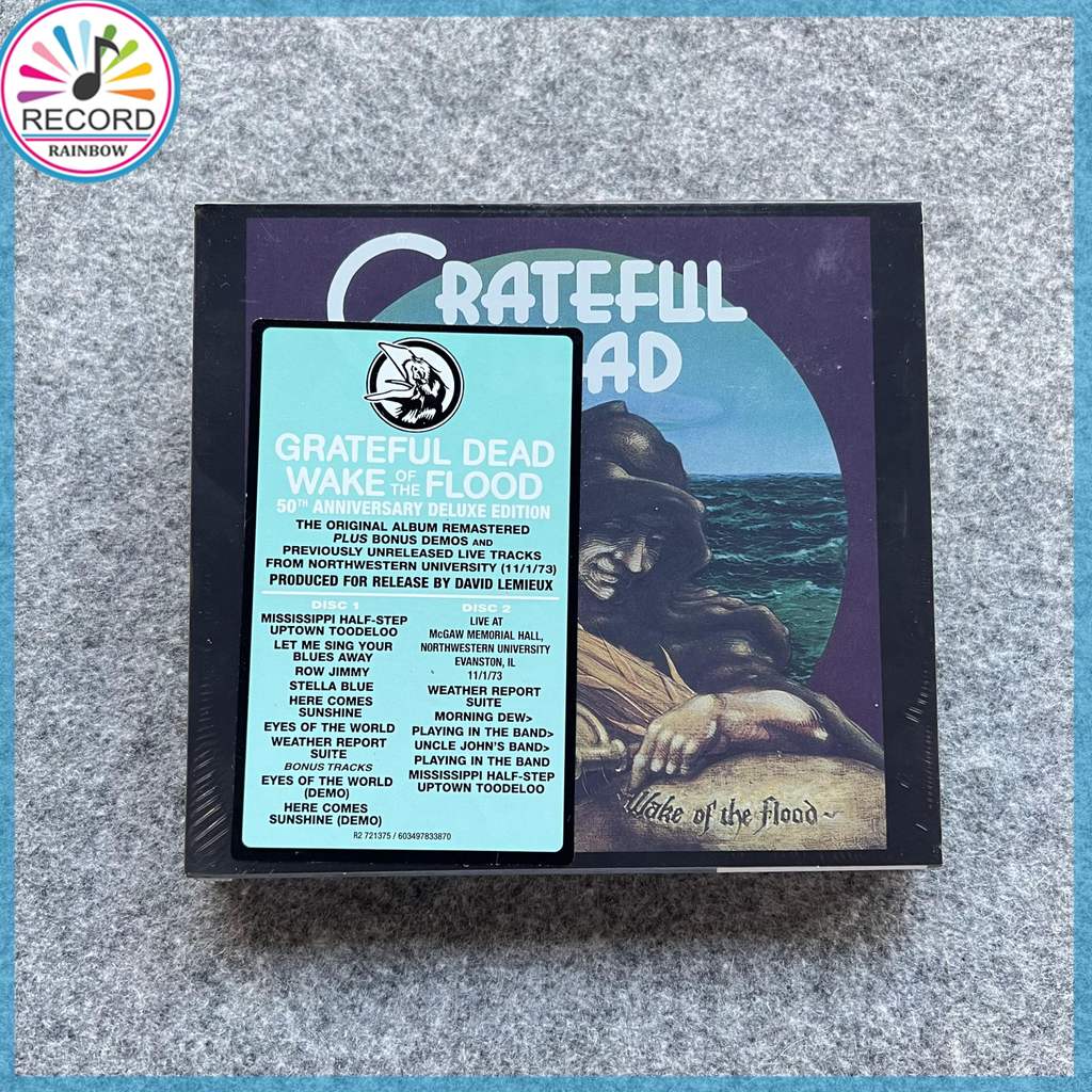 Grateful Dead Wake Of The Flood Original 2CD Brand New Album [Sealed] THOM20260510