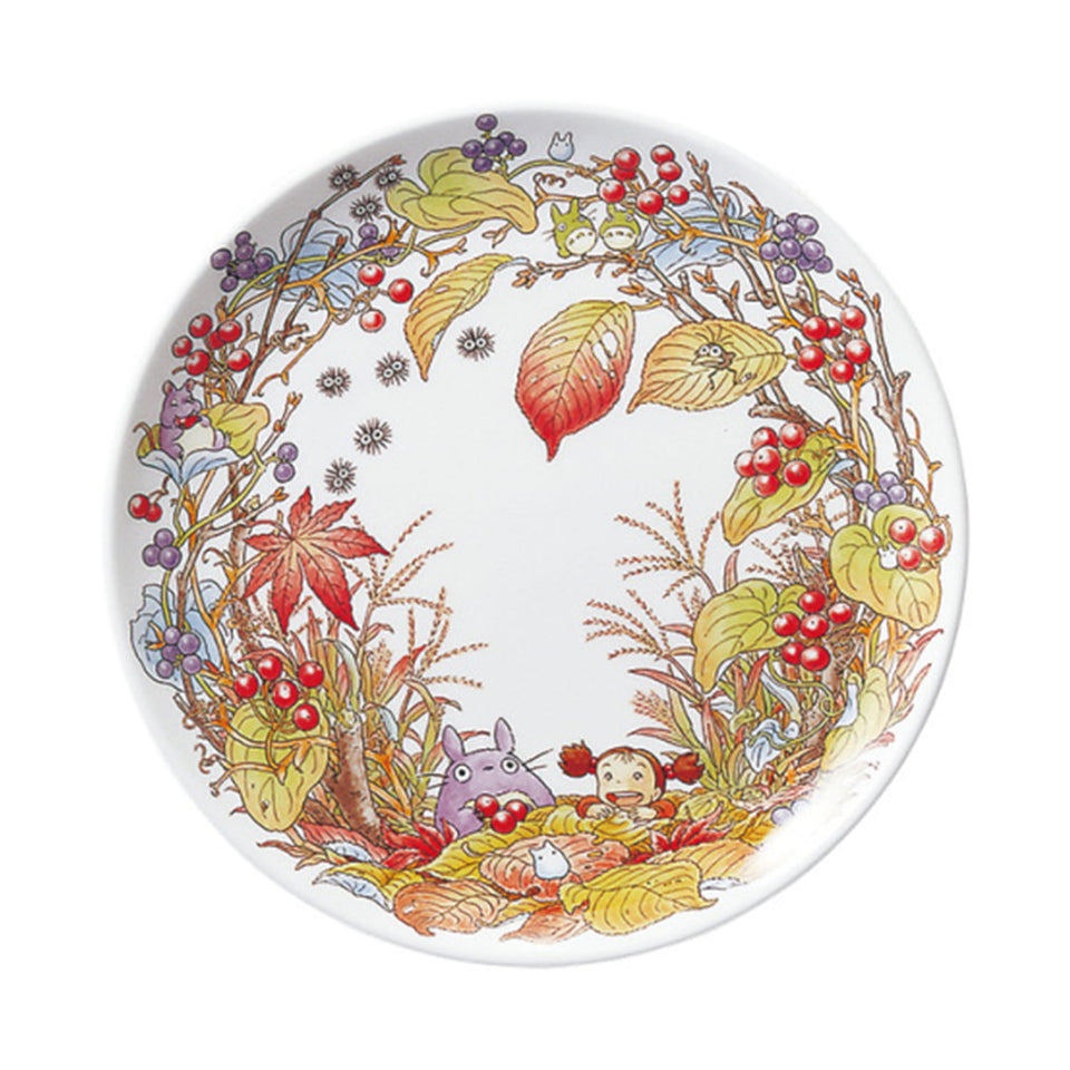 จานสลัด Noritake 23Cm - "My Neighbor Totoro" ได้รับใบอนุญาตโดย Studio Ghibli (Nov-Dec)