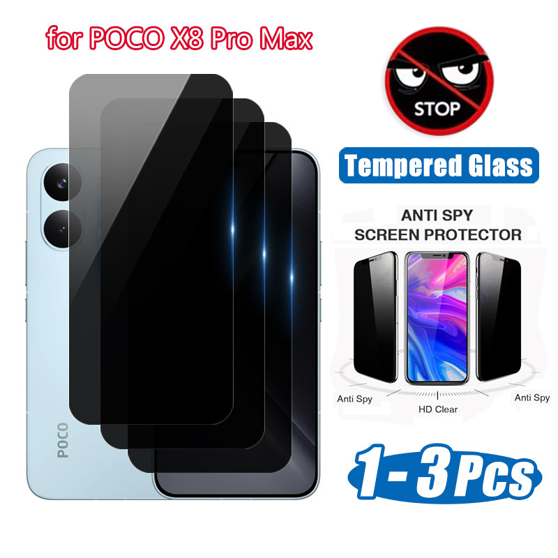 POCO X8 Pro Max ตัวป้องกันหน้าจอความเป็นส่วนตัวสําหรับ POCO X8 Pro X7 Pro M7 Plus Pro C85X C85 C71 C