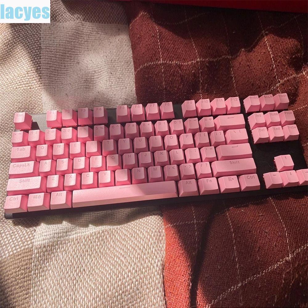 Lacyes คีย์บอร์ดปุ่มกด 104 ชิ้น Universal Mechanical Keyboard OEM ฉีด 61/ 87 980k ปุ่มกดเปล่า