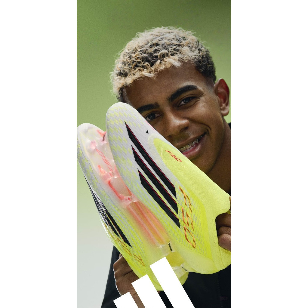 รองเท้าฟุตบอลผู้ชาย F50 Elite FG Yamal ออกแบบเพื่อการยึดเกาะที่ดีและทนทาน