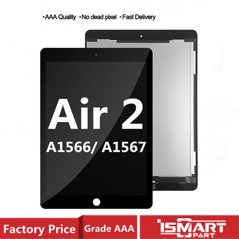 ทดสอบสําหรับ iPad Air 2 LCD สําหรับ iPad 6 A1567 A1566 จอแสดงผล LCD พร้อมหน้าจอสัมผัสแผง Digitizer เ