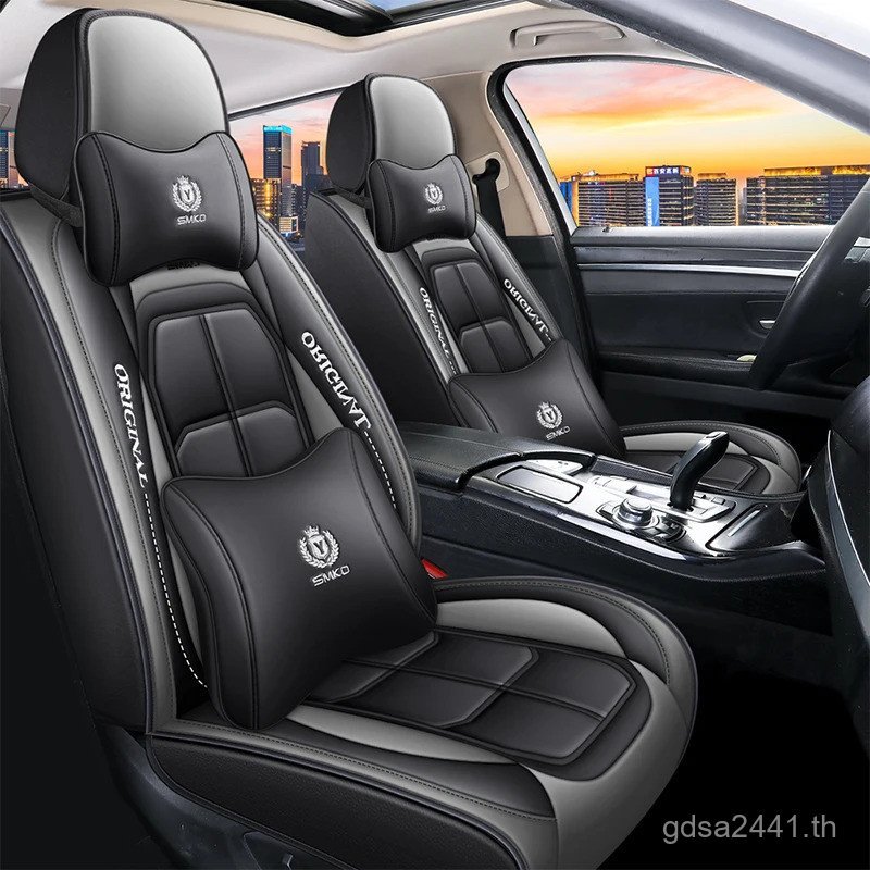 1 PCS PU หนังเต็มรูปแบบรถยนต์สําหรับ Nissan Qashqai J10 J11 ที่นั่ง Ibiza BMW E91 Touring รถอุปกรณ์เ