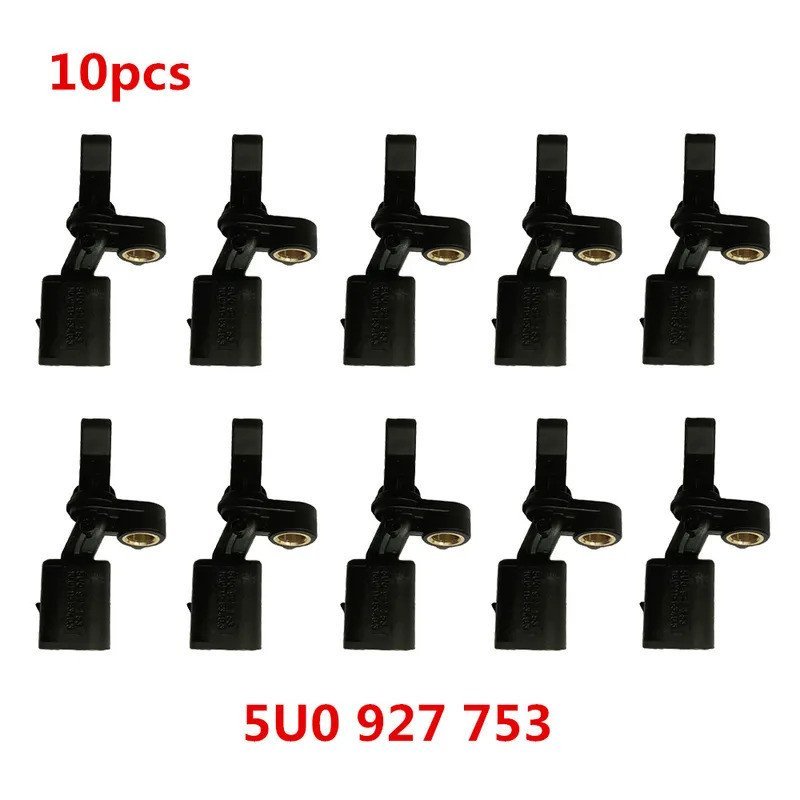 10pcs 5U0 927 753 เซ็นเซอร์ความเร็วล้อ ABS Sensor สําหรับ VW Volkswagen GOL Voyage 2012-2022 5U09277