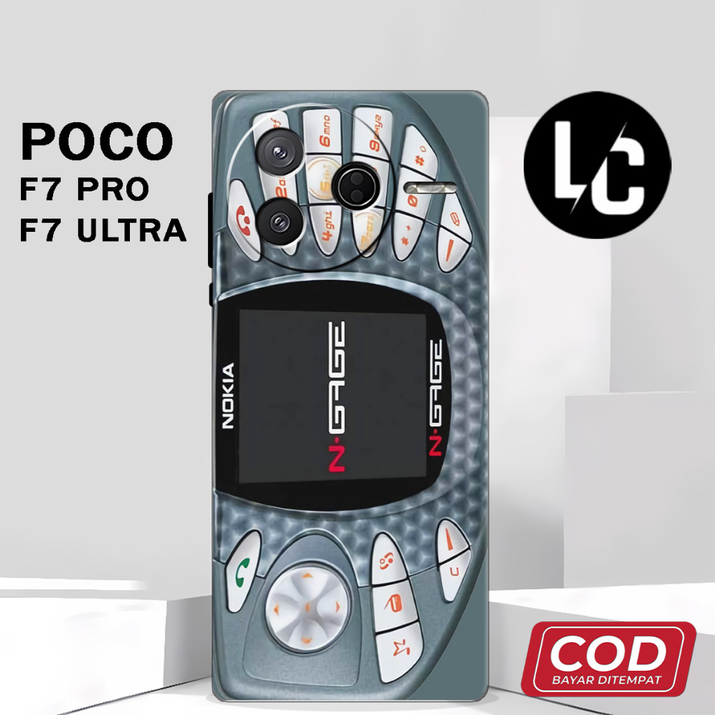 (AQ 31) ยางยืดหยุ่น Softcase สําหรับ Poco F7 PRO l POCO F7 ULTRA ล่าสุด l อะนิเมะ motif ปลอก l บทคัด