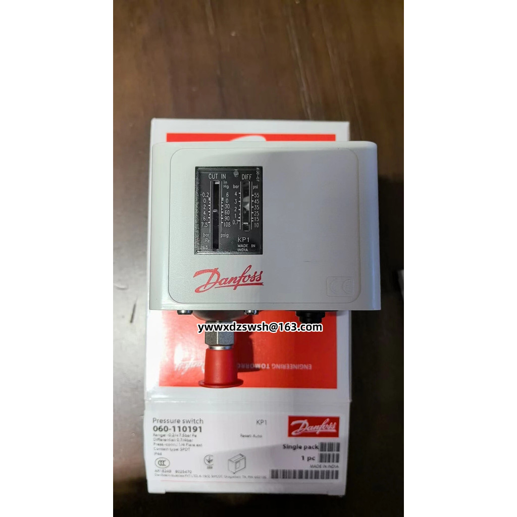 Danfoss (Denvers) KP35 KP36 สวิตช์ควบคุมแรงดันรีเลย์ KP1 KP2 KP5 KP15 KP6W KP5 G1/4