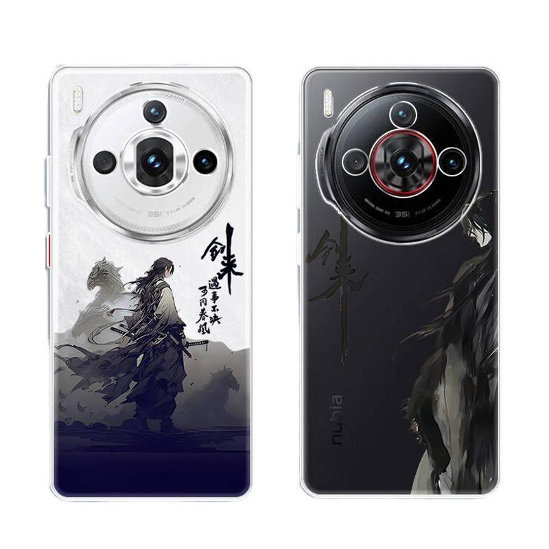 สําหรับ Nubia Z60S Pro เคสโทรศัพท์ Jianlai Z60S Pro โปร่งใสน้ําหนักเบา soft anti-drop full-cover กรณ