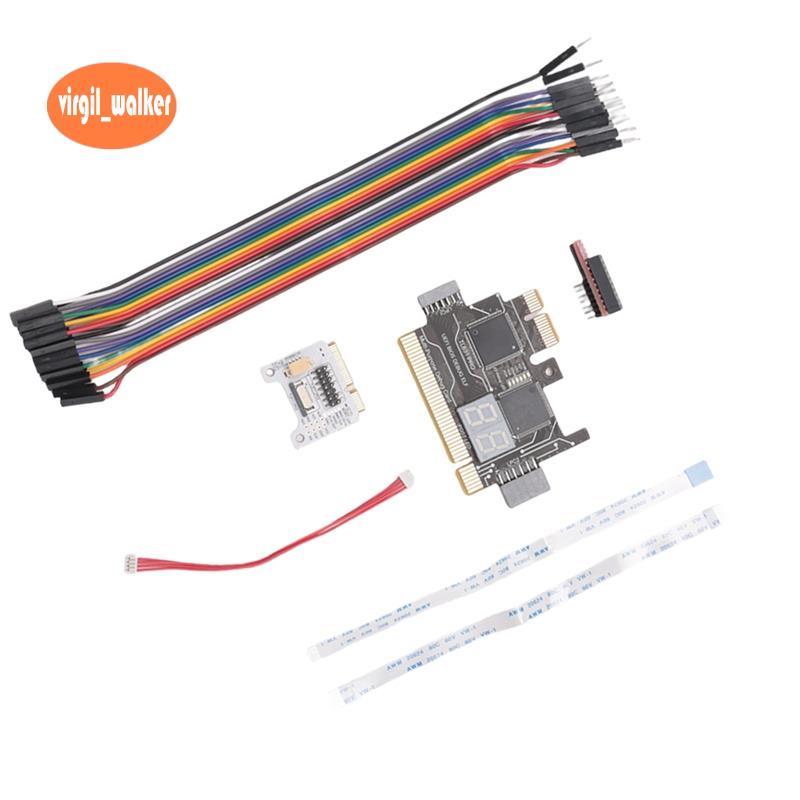 TL631 Pro การ์ดวินิจฉัย + การ์ดขยายการ์ดวินิจฉัย PCI-E เมนบอร์ดมัลติฟังก์ชั่นแล็ปท็อปเครื่องวิเคราะห