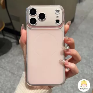 เหมาะสำหรับ IPhone 16 15 17 12 11 14 13 Pro Max 15 Plus บรรยากาศที่เรียบง่ายป้องกันการตกสีทึบรู้สึกสบายพรีเมี่ยม