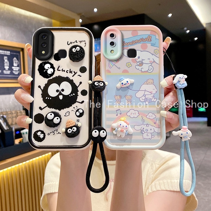 พร้อมส่ง! เคส Vivo V9 / Y85 / Y89 TPU กันกระแทก ลายการ์ตูนน่ารัก เหมาะผู้หญิง XXTYGZ