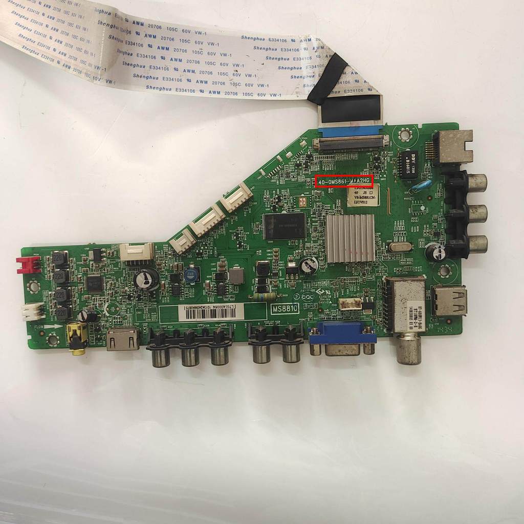 Original TCL L40F1800E เมนบอร์ด 40-0MS881-MAA2HG หน้าจอ LVF400CM0T วัด