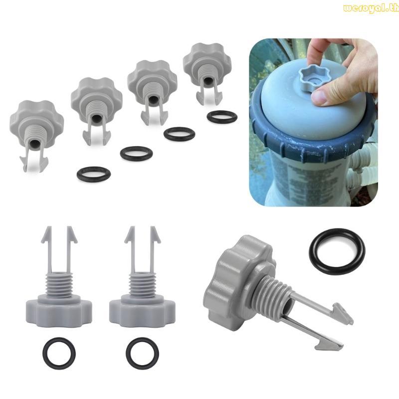 Weroyal 25002 10460 10264 วาล์วปล่อยอากาศพร้อมโอริงสําหรับปั๊มกรองสระว่ายน้ํา